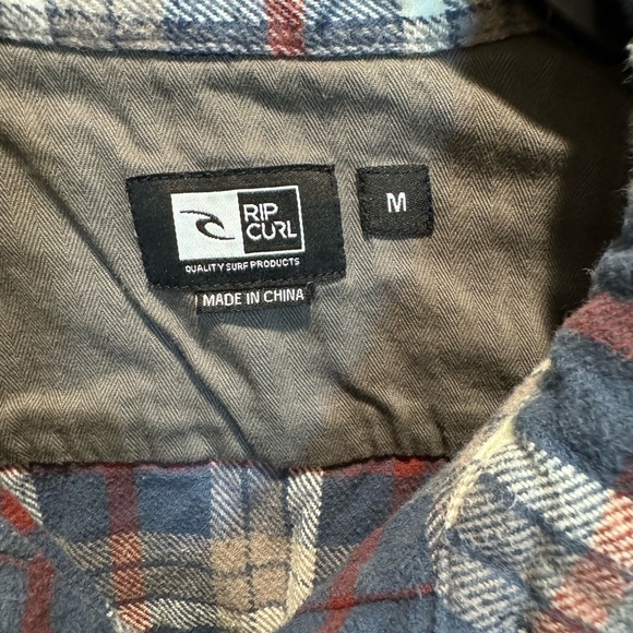 Rip Curl Multicolor Plaid Shirt - Picture 2 of 3